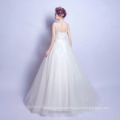 Robe De Mariage 2017 Wedding Dress Ball Gown Sexy V-neckline beaded Bridal Dresses MW2203